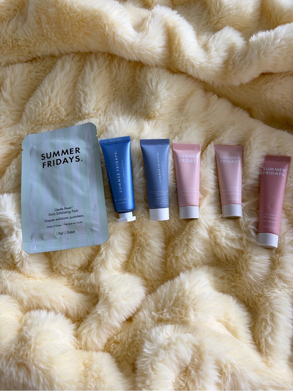 Summer Fridays, skin care bundle